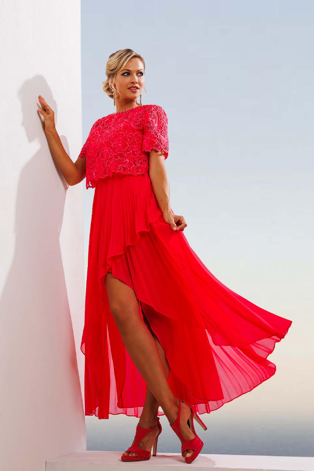 linea raffaelli Coral plissé combi