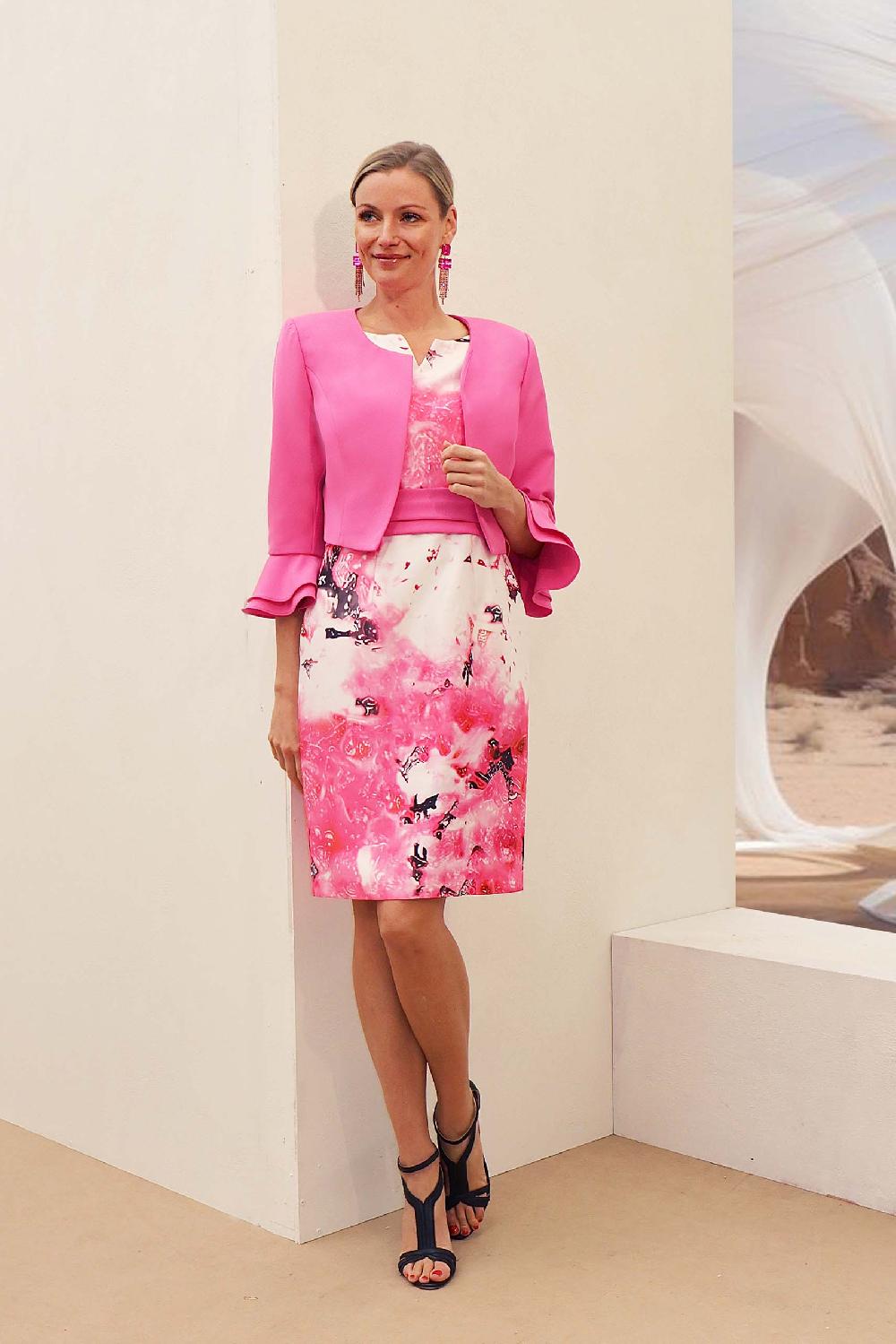 linea raffaelli Fuchsia & white combi