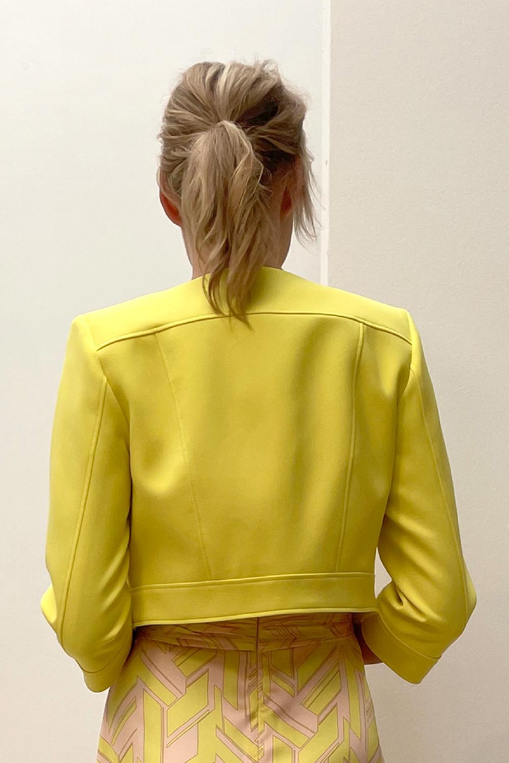 Linea Raffaelli Green Yellow Jacket