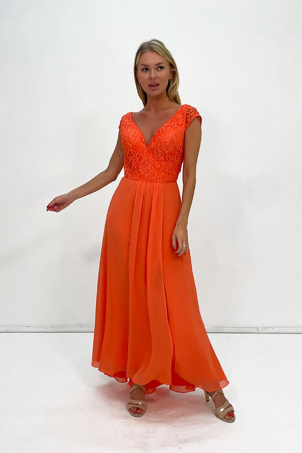 linea raffaelli Orange dress