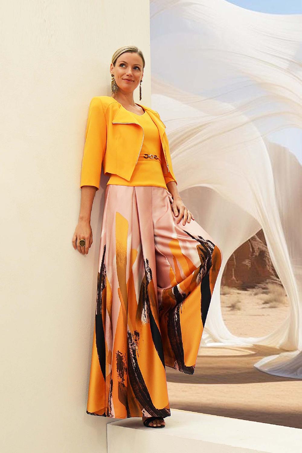 linea raffaelli Orange & pink 3-piece combi