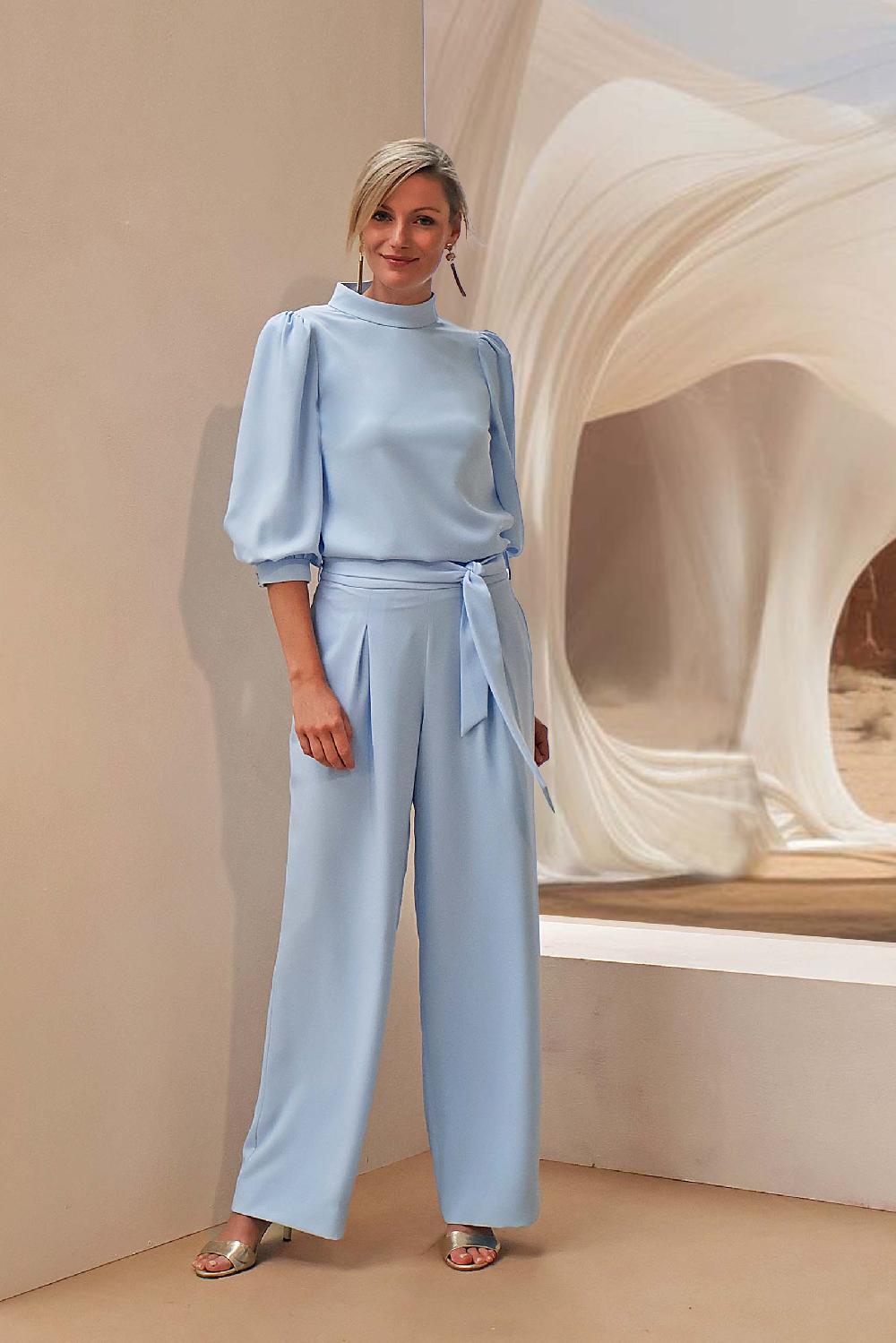linea raffaelli Skyblue pantsuit