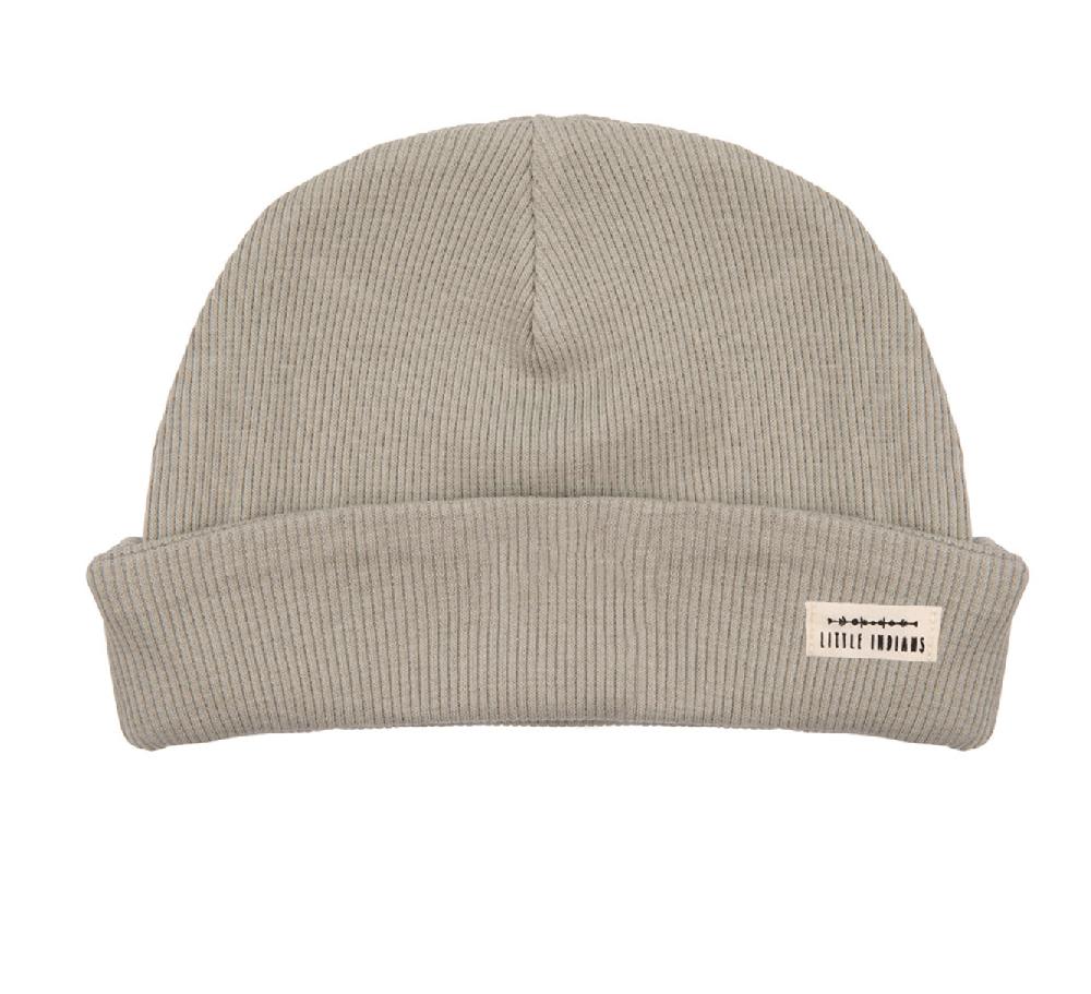 little indians Little Indians Baby Mutsje Rib - Abbey Stone