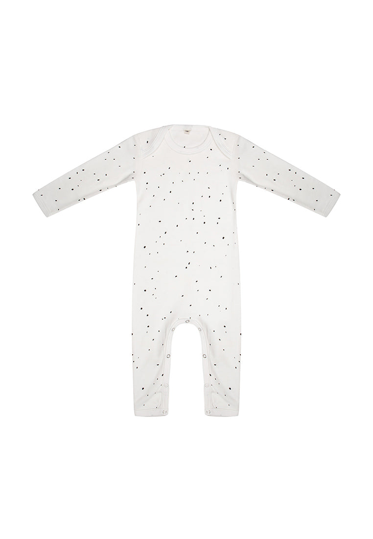 little indians Jumpsuit Dots - Cloud Dancer