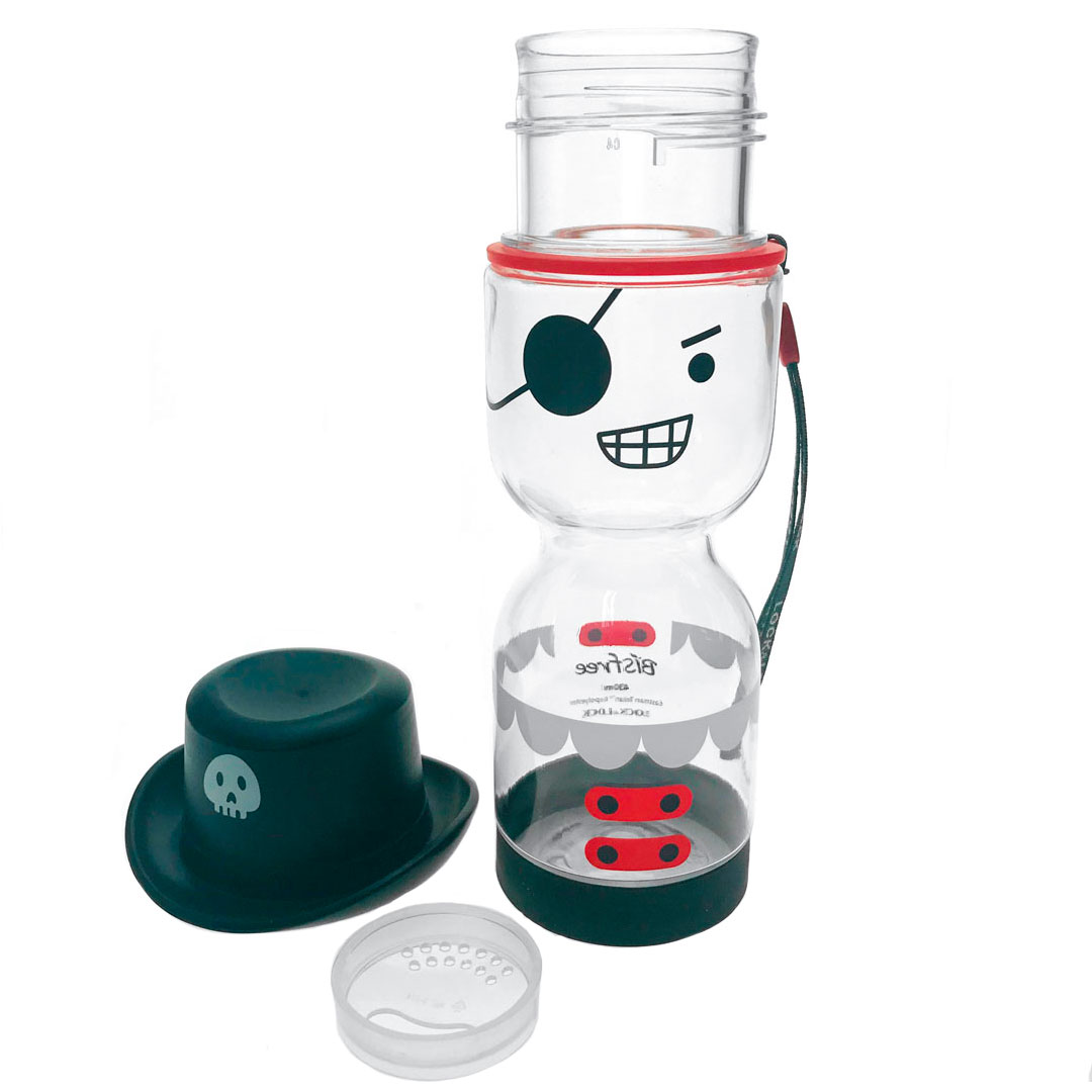 Lock & Lock Drinkfles Piraat Jack 430 Ml