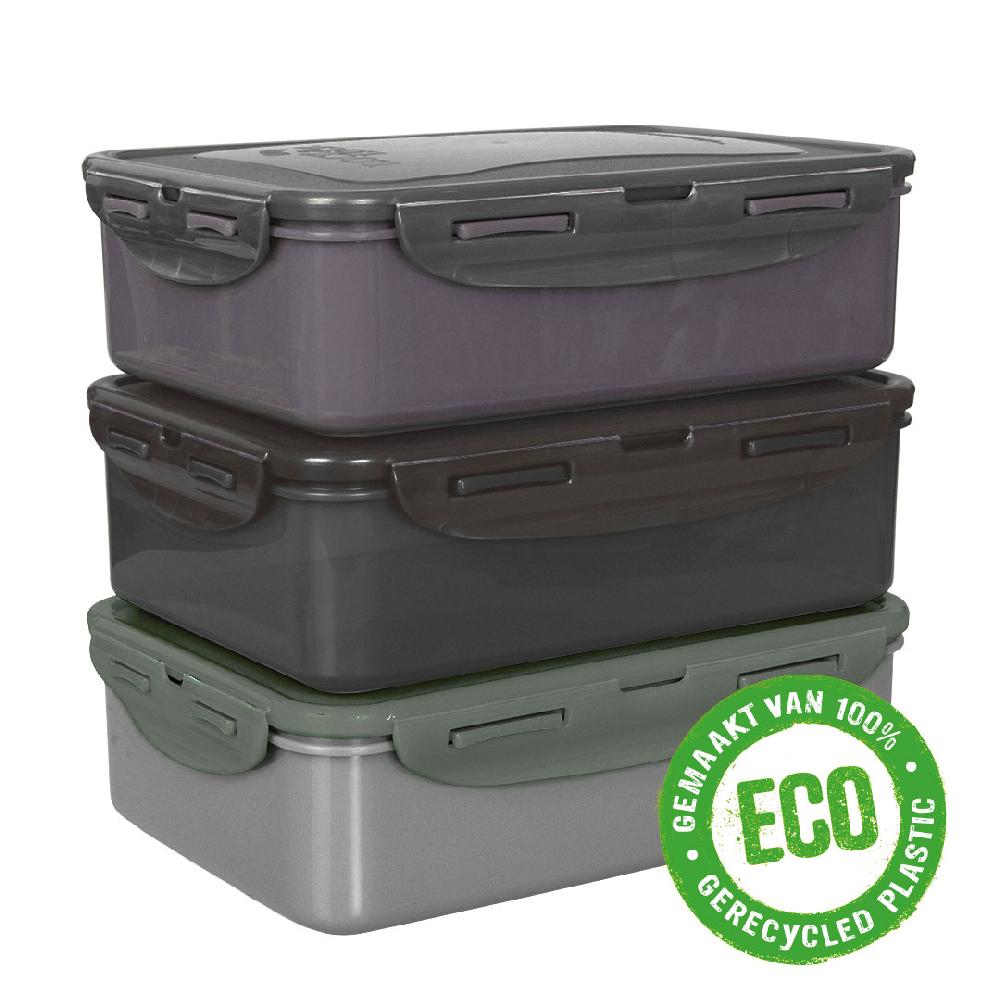 lock & lock ECO vershouddozen 1600 ml set 3-delig