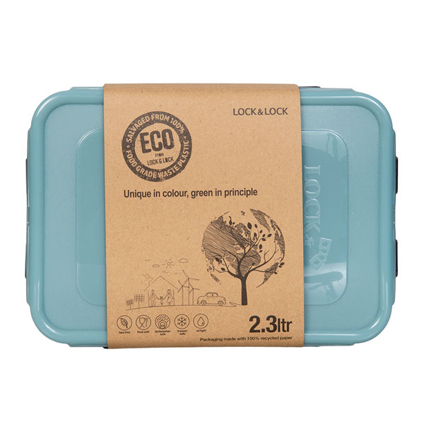 Lock & Lock ECO Vershouddozen 2300 Ml Set 3-delig