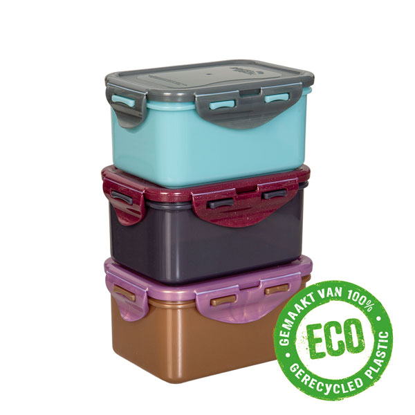 lock & lock ECO vershouddozen 470 ml set 3-delig