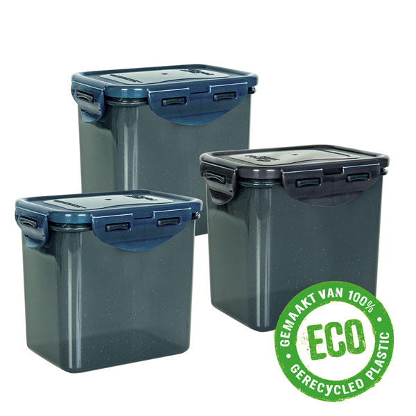 lock & lock ECO vershouddozen 850 ml set 3-delig