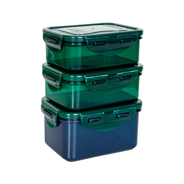 Lock & Lock ECO Vershouddozen Set 3-delig Mix Klein