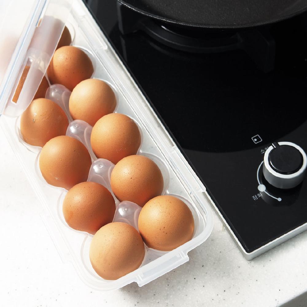 Lock & Lock Eierdoos Voor 12 Grote Eieren