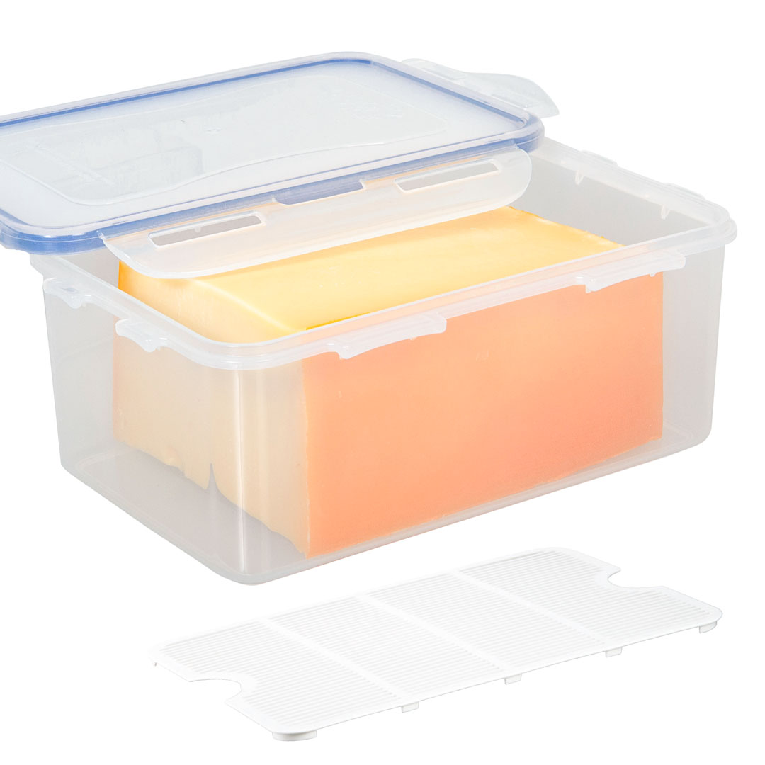 lock & lock Kaasdoos 1400 ml met vochtrooster