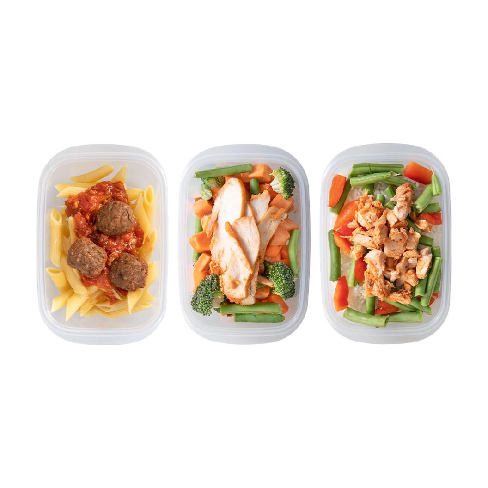 Lock & Lock Meal Prep Bakjes 520 Ml | 6 Stuks