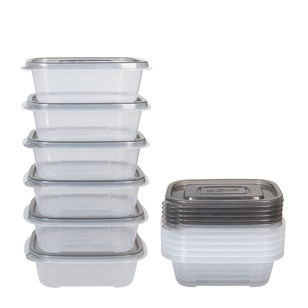 Lock & Lock Meal Prep Bakjes 520 Ml | 6 Stuks
