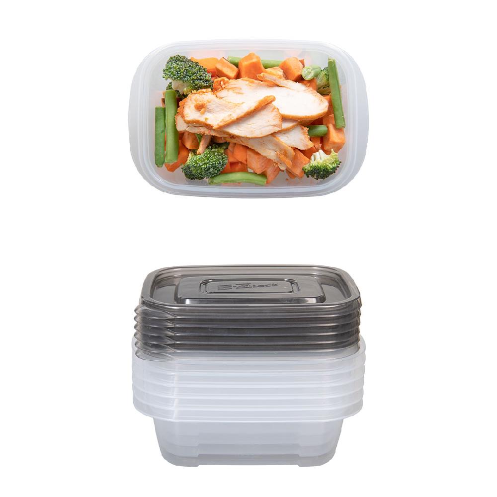 lock & lock Meal prep bakjes 520 ml | 6 stuks