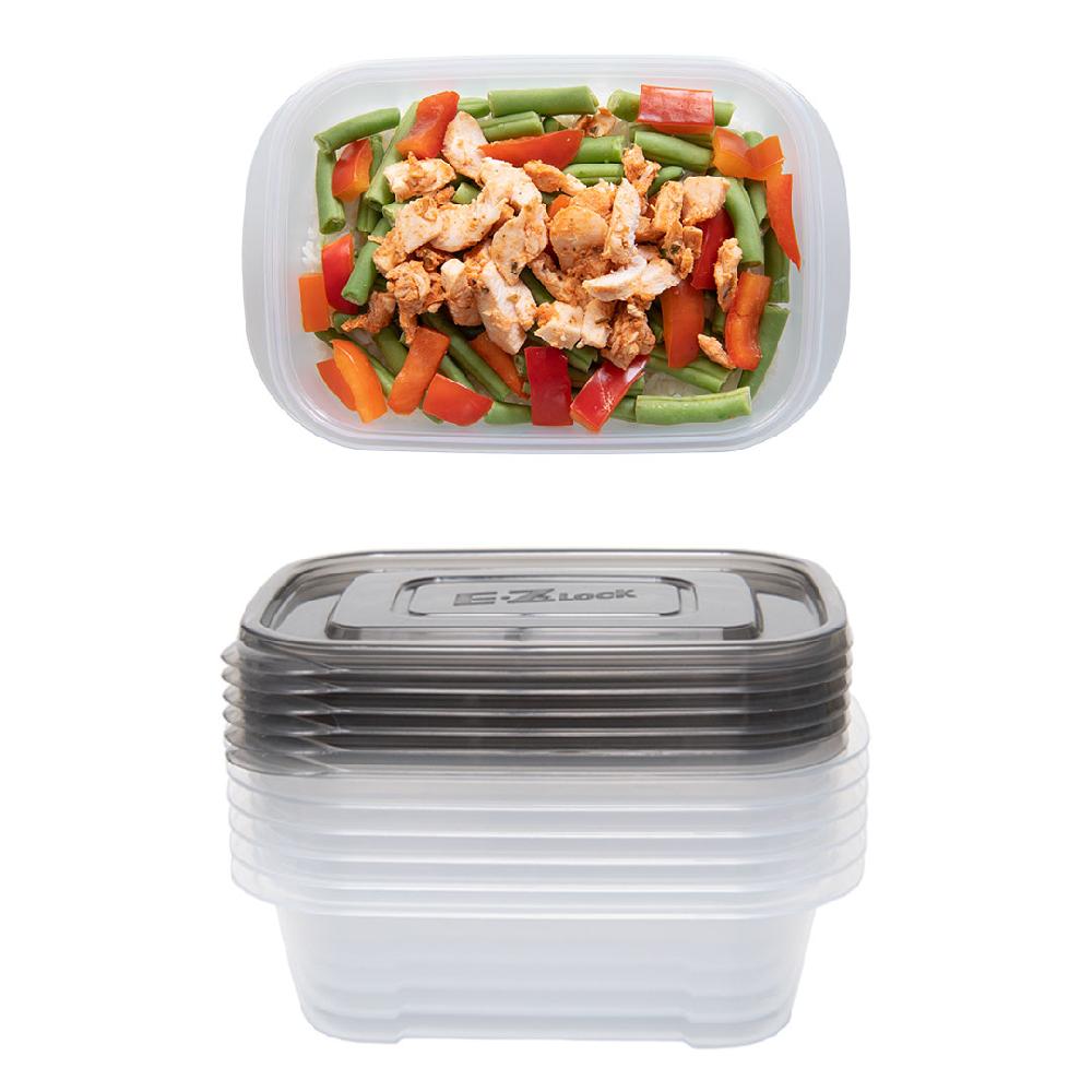 lock & lock Meal prep bakjes 890 ml | 6 stuks