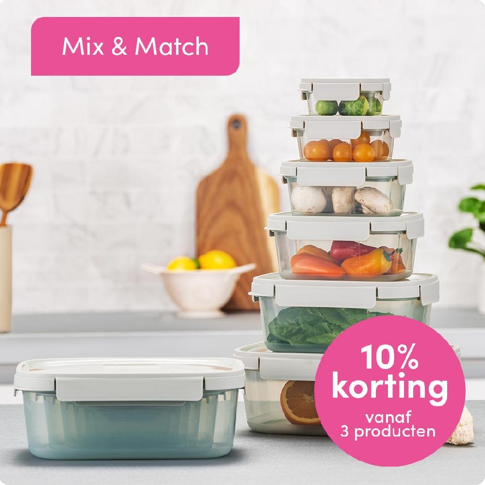 lock & lock MIX & MATCH | Alles om ruimte te besparen