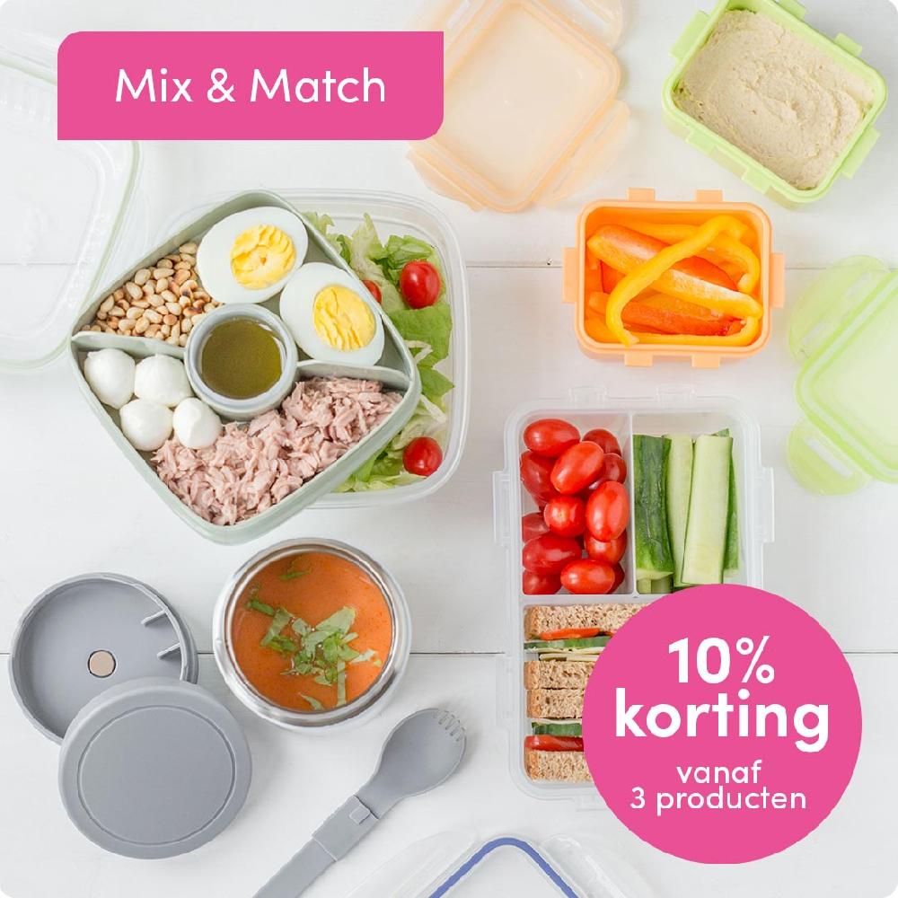 lock & lock MIX & MATCH | Alles voor de lunch to go