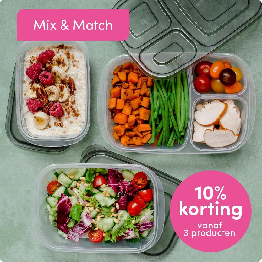 lock & lock MIX & MATCH | Alles voor het meal preppen