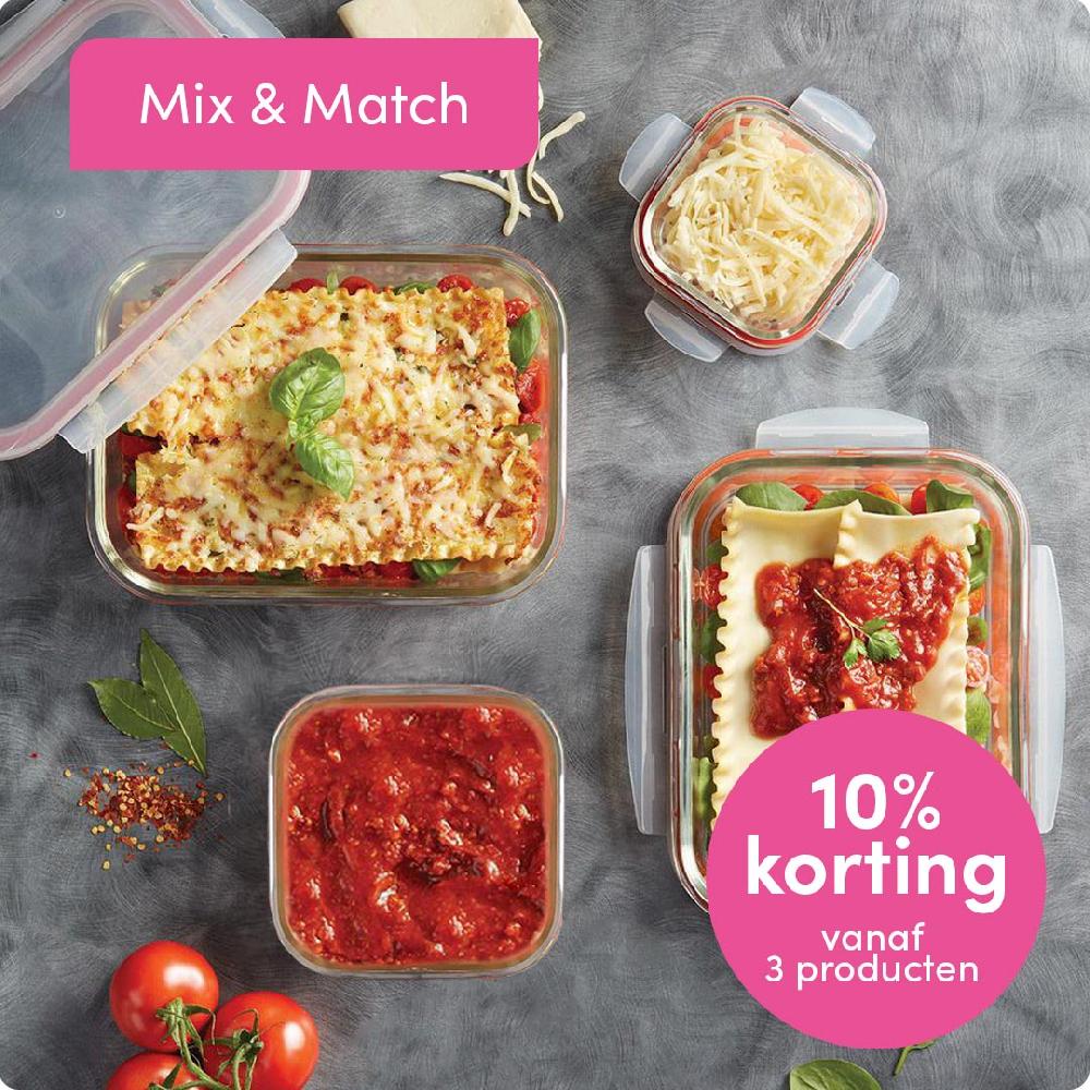 lock & lock MIX & MATCH | Alles voor in de oven