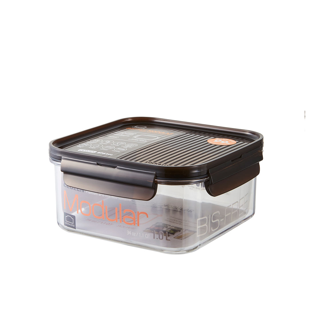 lock & lock Modular vershouddoos 1000 ml vierkant