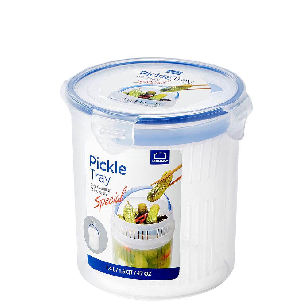 Lock & Lock Ronde Vershouddoos 1400 Ml Met Tray