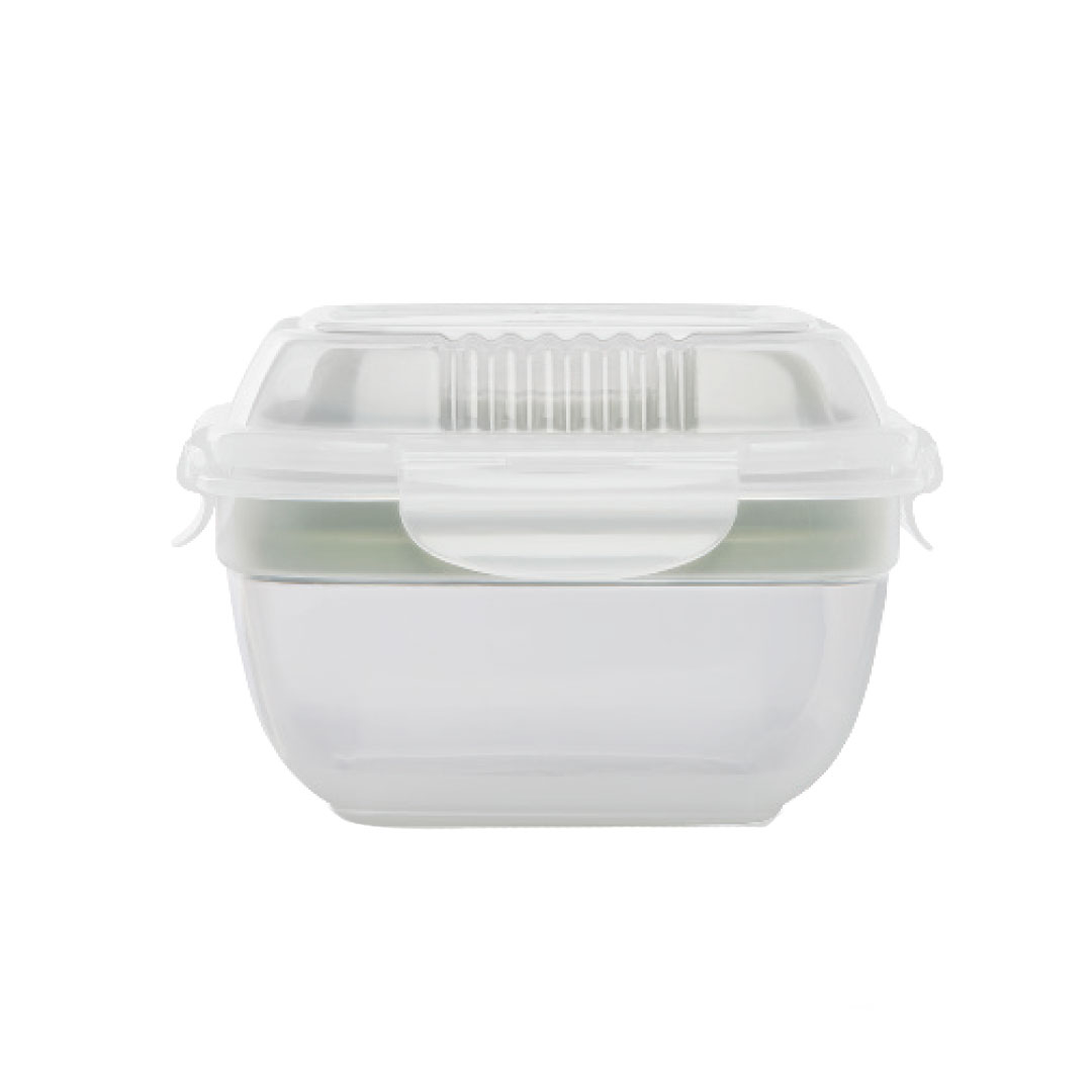 Lock & Lock Salade Lunchbox 950 Ml Met Groene Tray