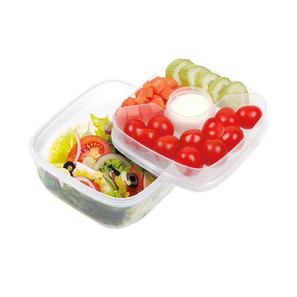 lock & lock Salade lunchbox met tray 950 ml