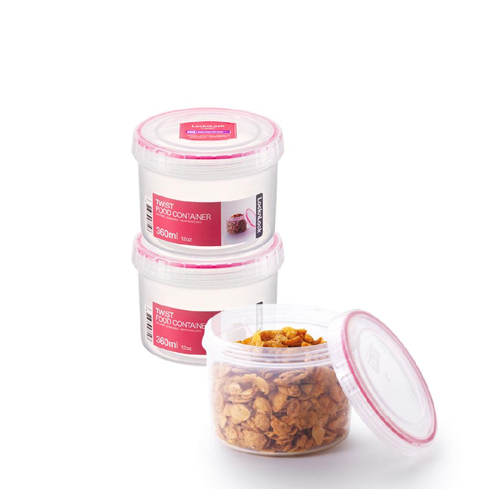 lock & lock Twist vershouddozen 360 ml set 3-delig