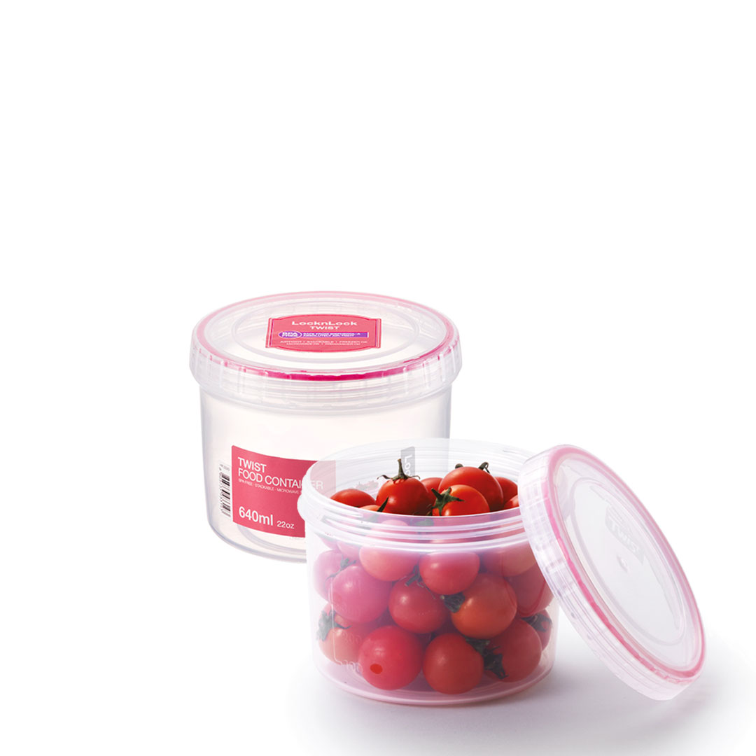 lock & lock Twist vershouddozen 640 ml set 2-delig