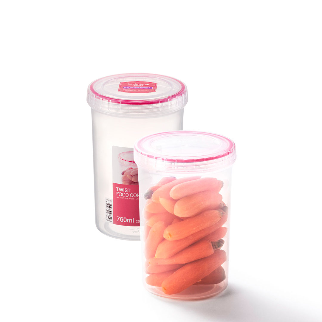 lock & lock Twist vershouddozen 760 ml set 2-delig