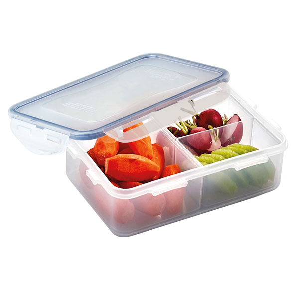 lock & lock Vershouddoos 1000 ml met vakjes