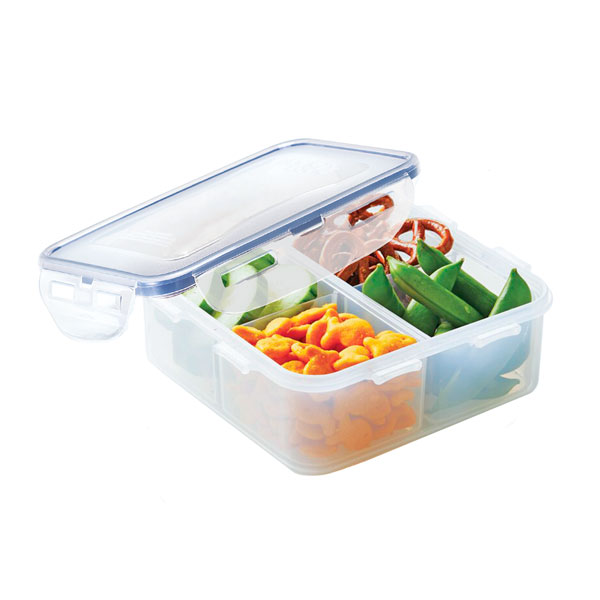 lock & lock Vershouddoos 870 ml met vakjes