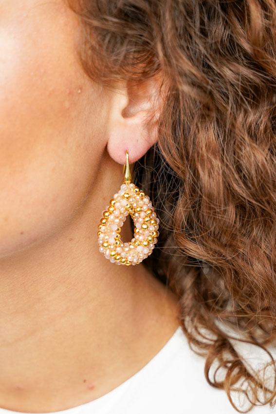 Lott. Gioielli Beige Tangerine Oorbellen Berry Druppel S