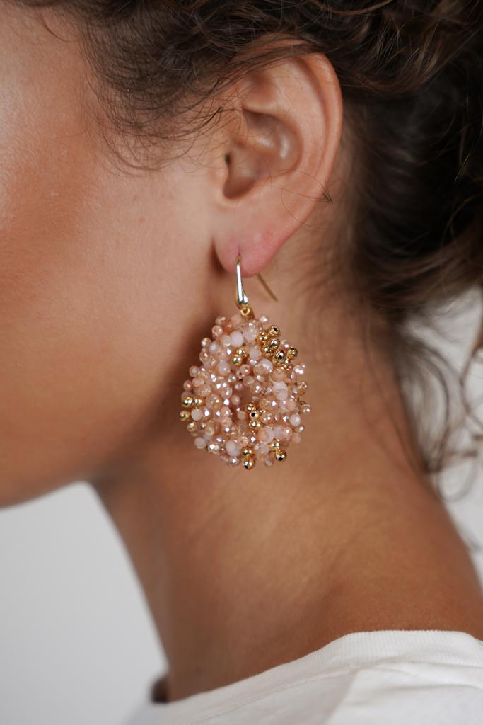 Lott. Gioielli Beige Tangerine Oorbellen Louise Druppel S