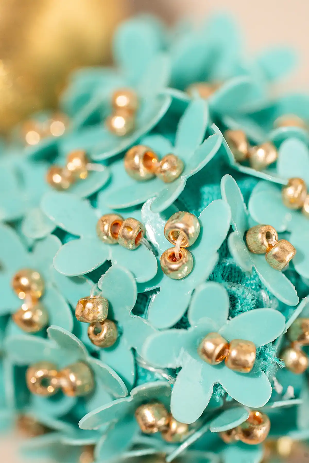 Lott. Gioielli Blauwe Oorbellen Daisy Flower Globe M