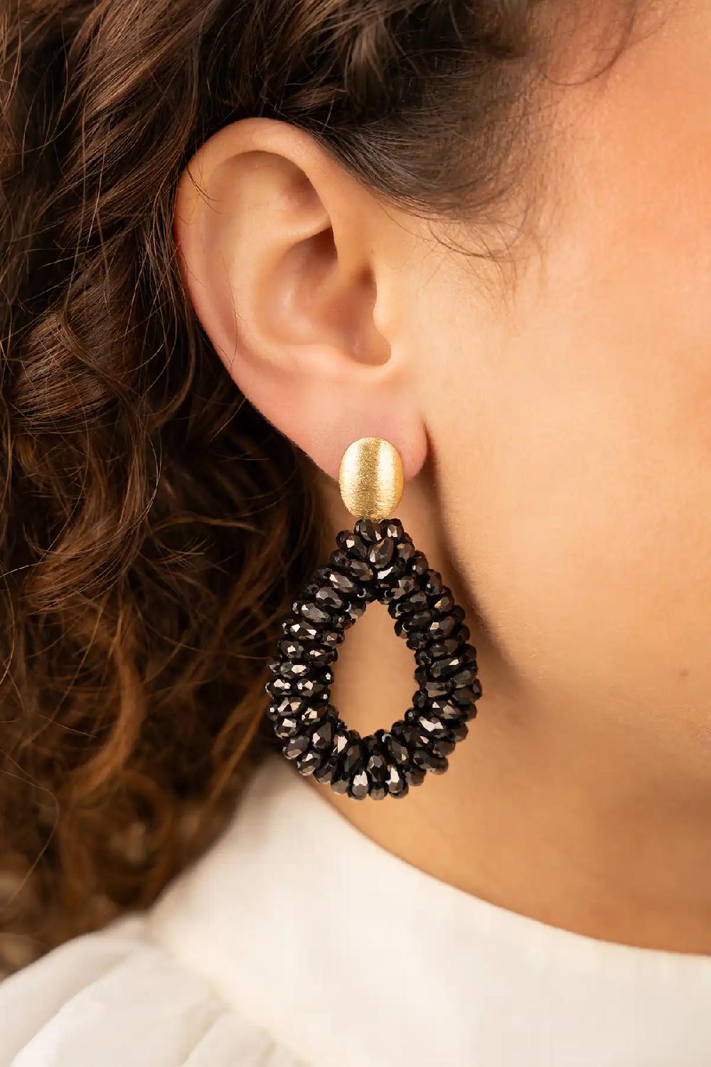 Lott. Gioielli Bruine Oorbellen Anne Druppel L Marquis