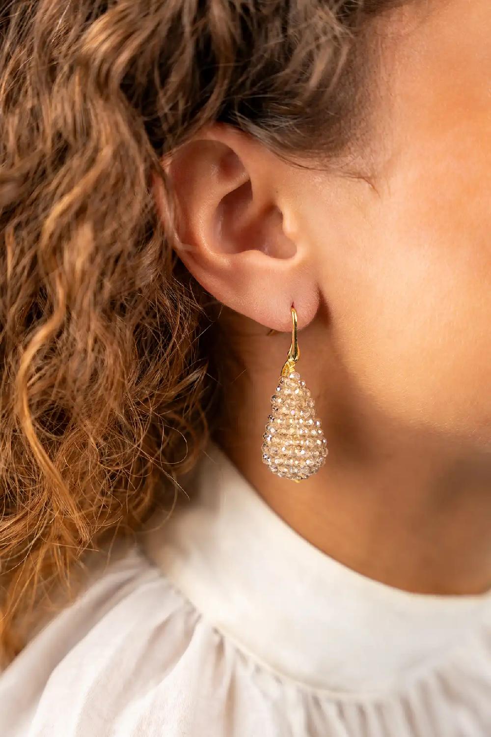 Lott. Gioielli Champagne Oorbellen Amy Glassberry Cone S