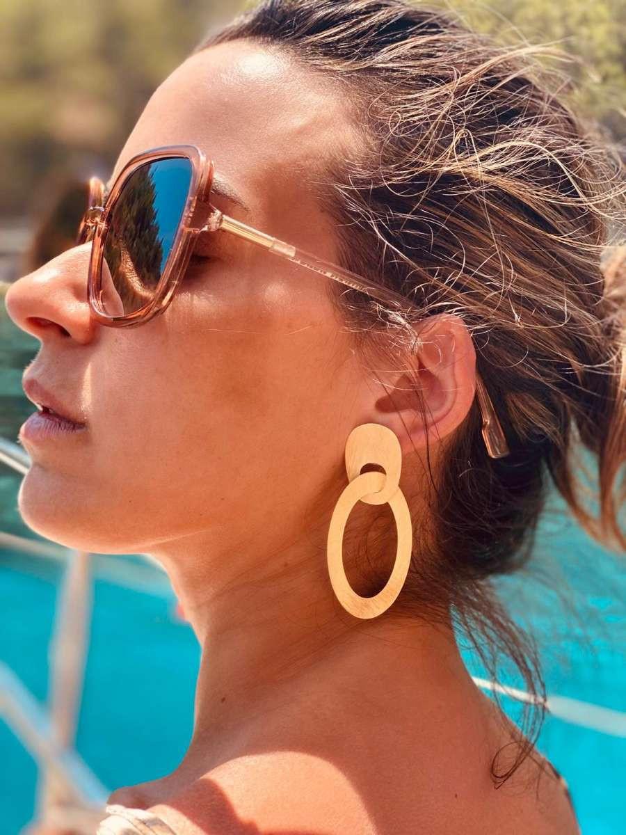 Lott. Gioielli Classic Oorbellen Asymmetrisch Ovaal M