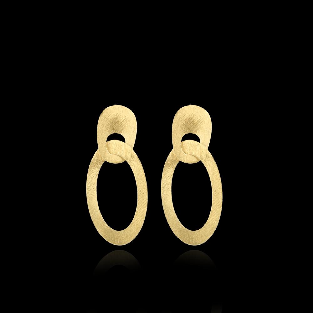 lott. gioielli Classic Oorbellen Asymmetrisch Ovaal M