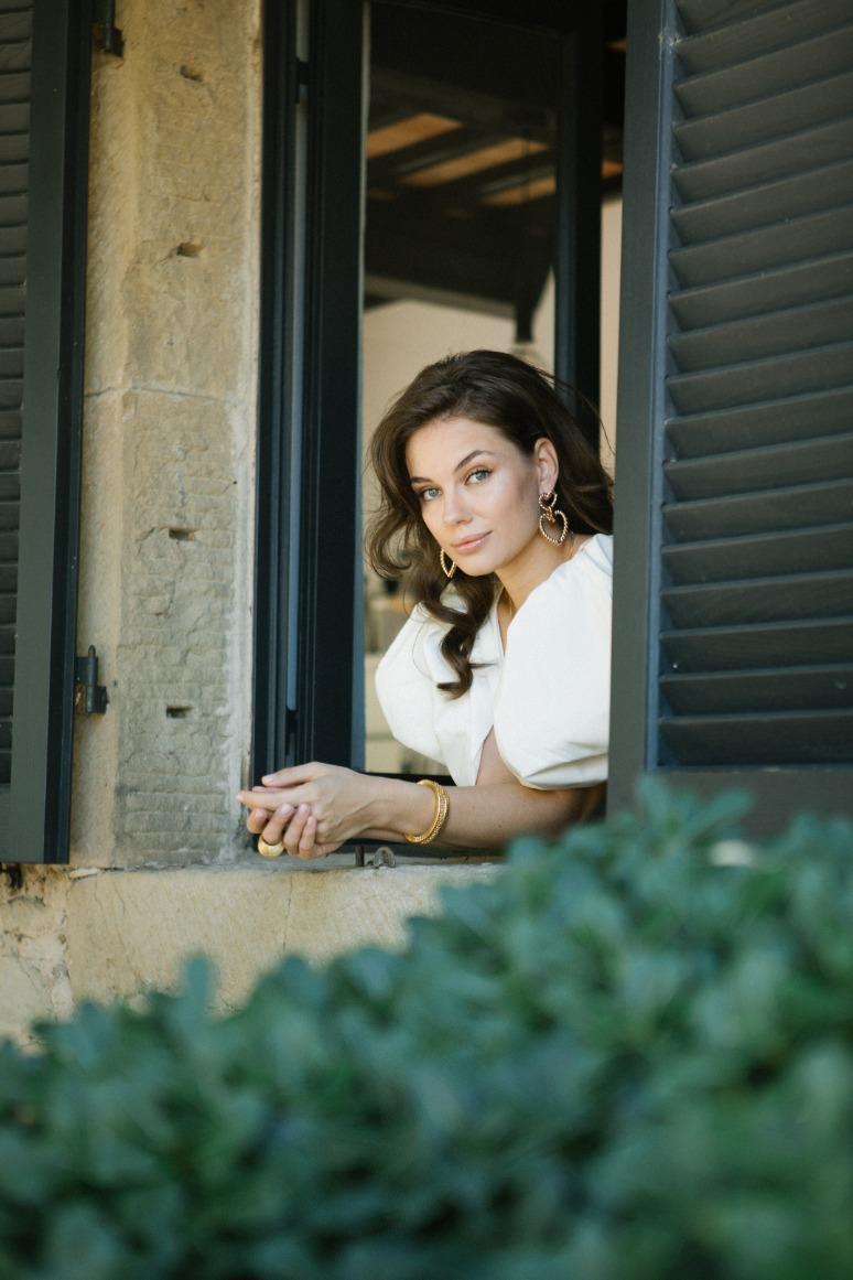 Lott. Gioielli Classic Oorbellen Hart Twist Pendant L