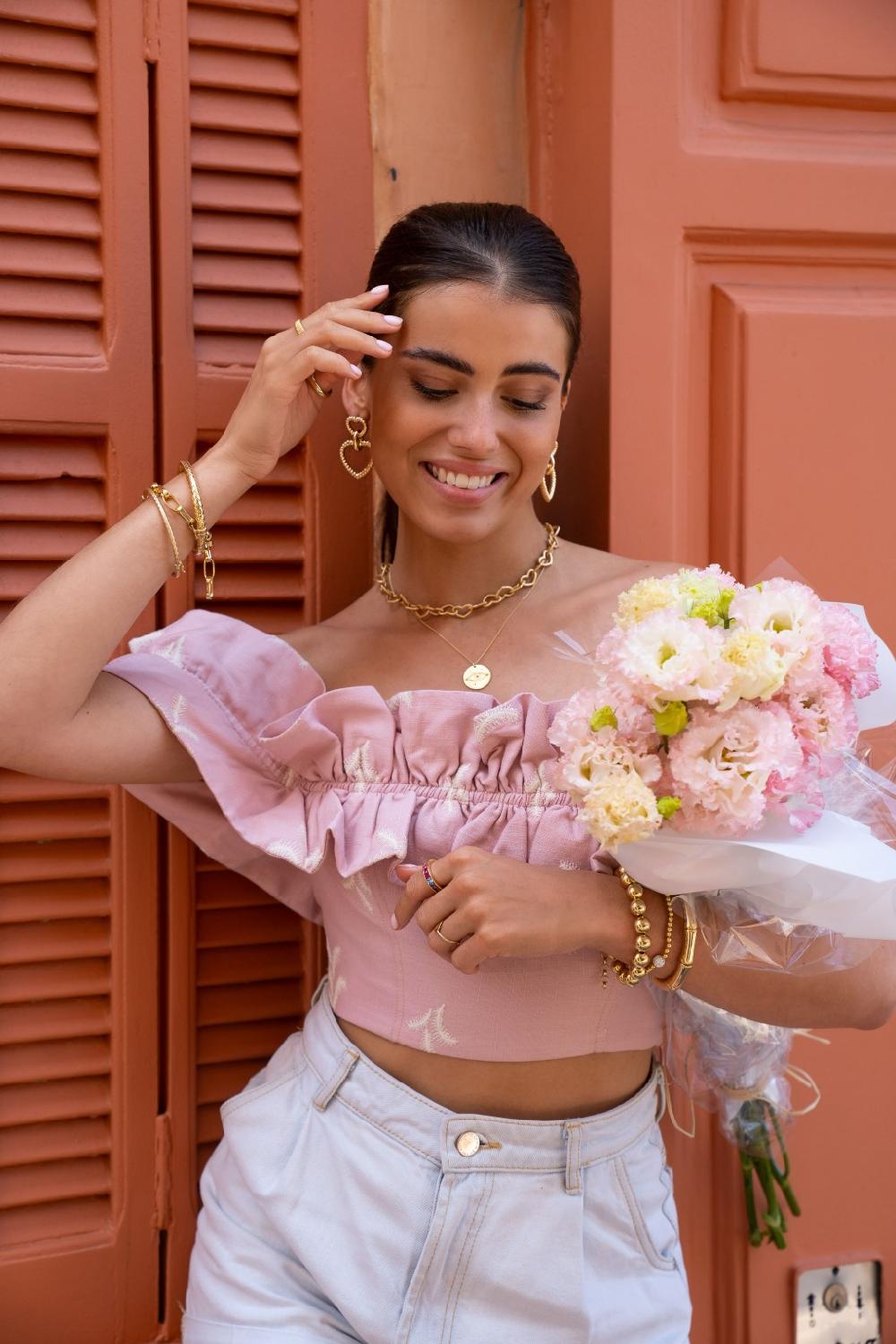 Lott. Gioielli Classic Oorbellen Hart Twist Pendant M