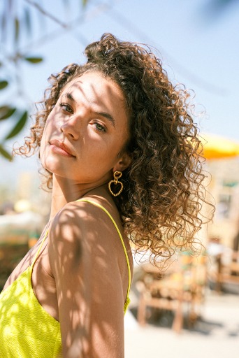 Lott. Gioielli Classic Oorbellen Hart Twist Pendant M