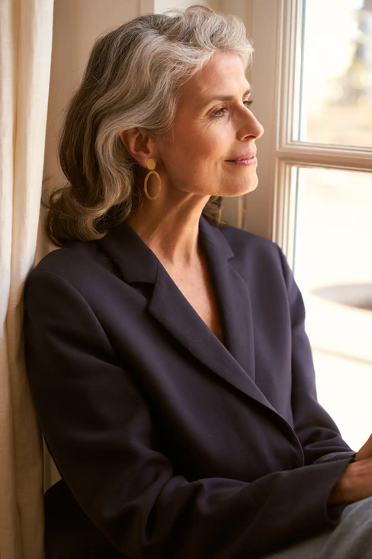 Lott. Gioielli Classic Oorbellen Oval Hammerd S Clip