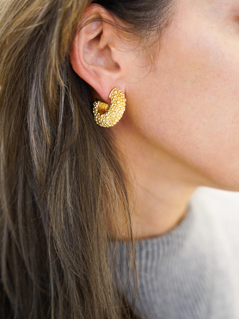 Lott. Gioielli Classic Oorbellen Popcorn Creole Deluxe