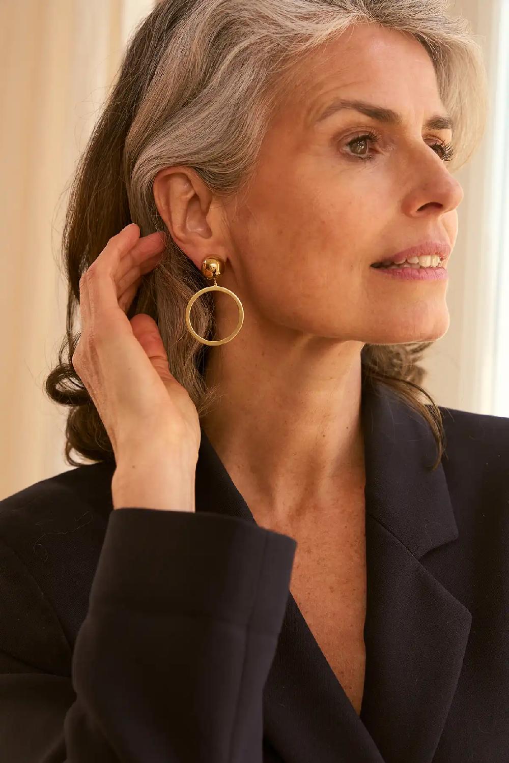 Lott. Gioielli Classic Oorbellen Smooth Cirkel S Clip