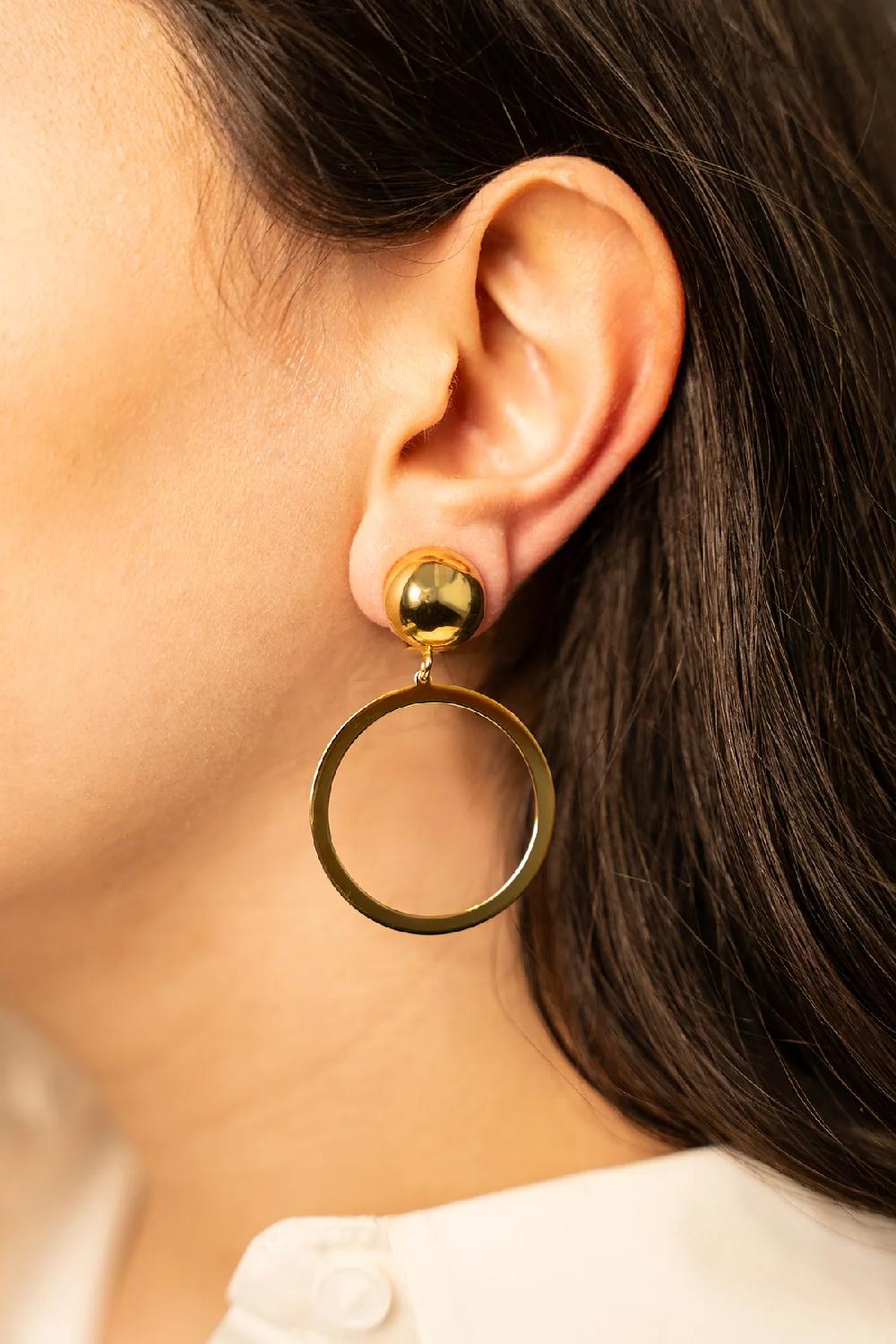 Lott. Gioielli Classic Oorbellen Smooth Cirkel S Clip