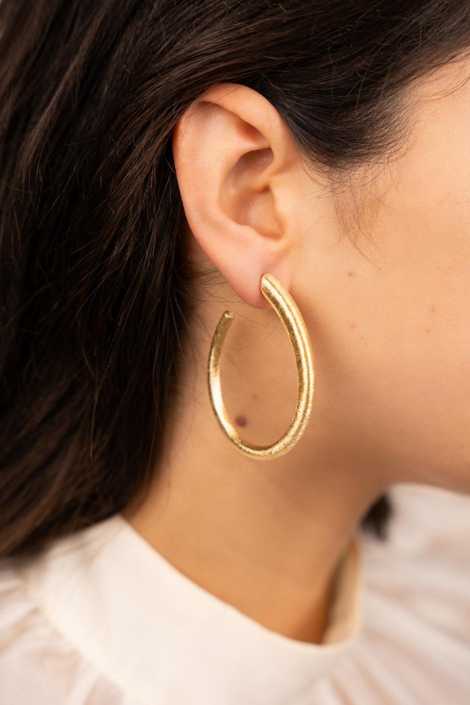 Lott. Gioielli Classic Oorbellen Teardrop Creool Deluxe M