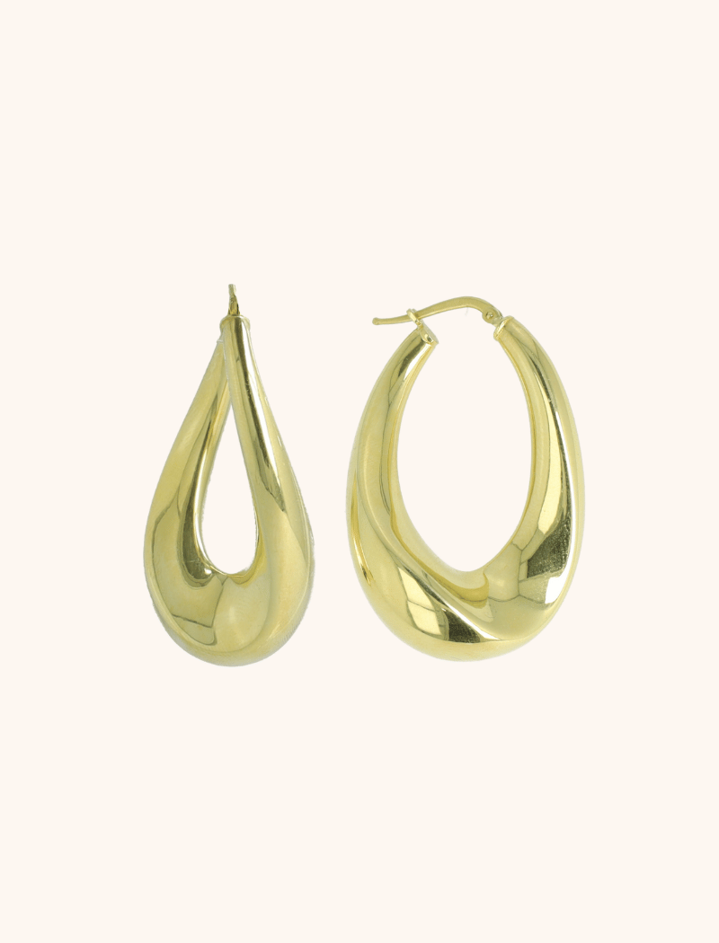 lott. gioielli Classic Oorbellen Twist Creool Deluxe L