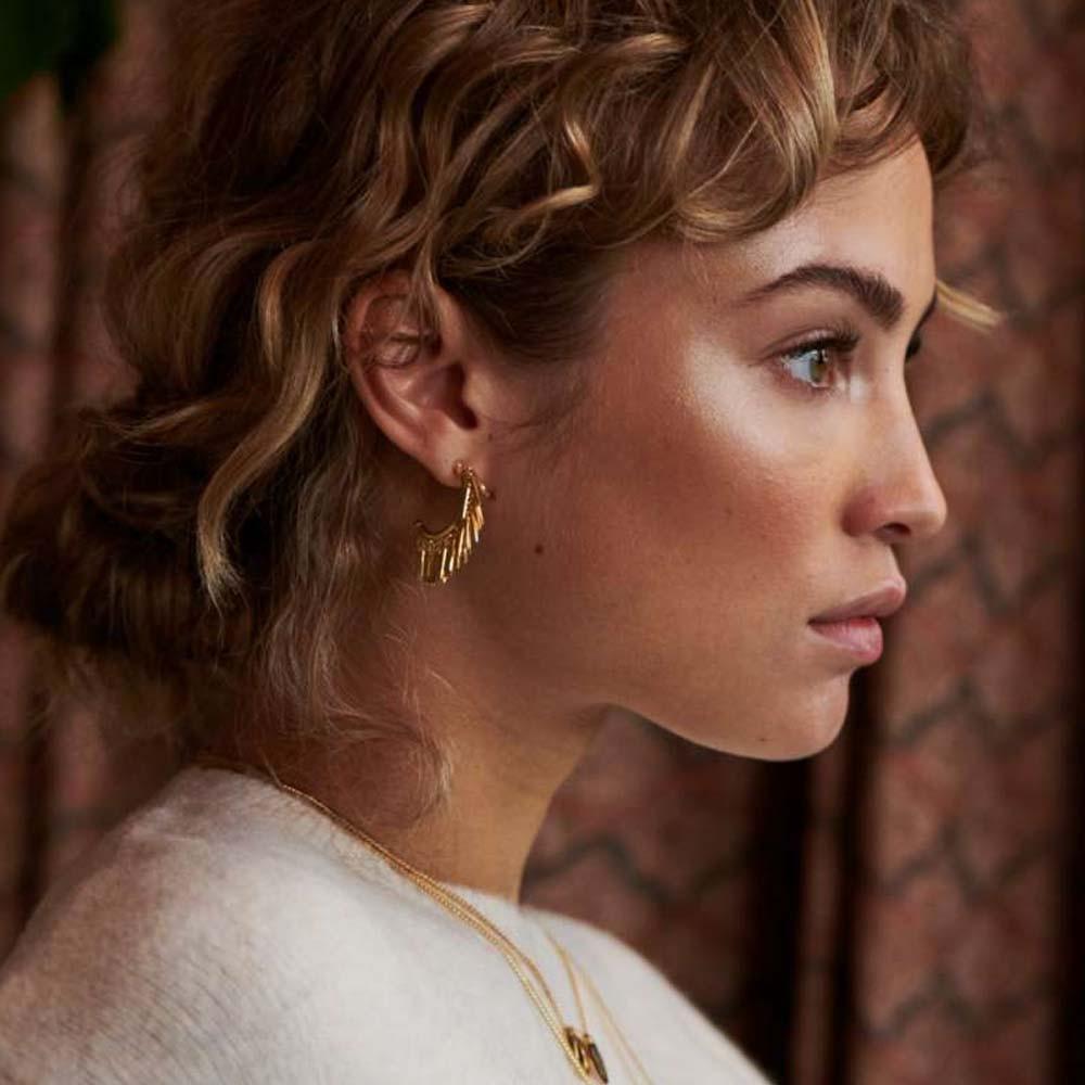 Lott. Gioielli Classic Vibes Creool Medium Oorbellen